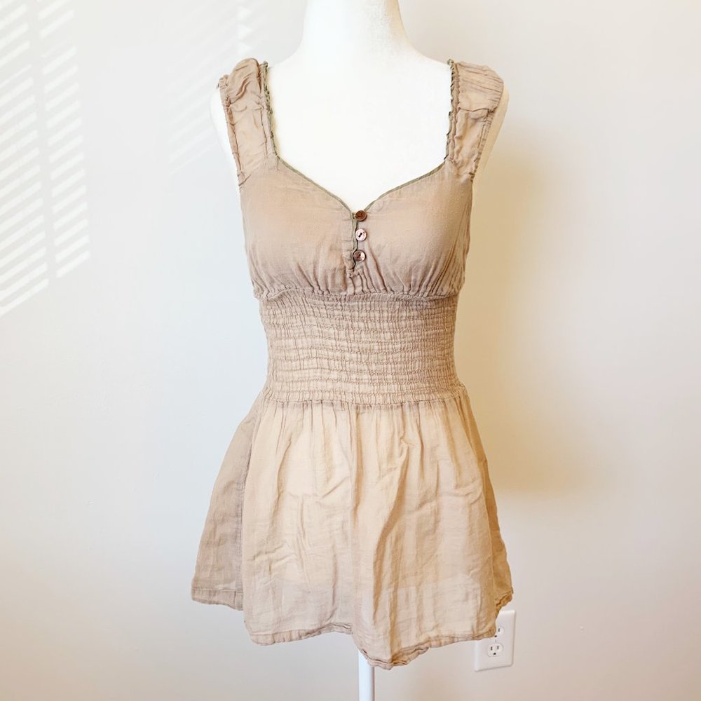 Free People Boho Peasant Tank Top